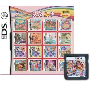 Bandai | 4300 500 520 482 In 1 NDS Multi Game Card Retro Game Cartridge With Box For DS Lite DSi 3DS Game Collection