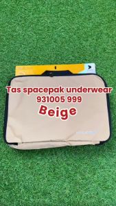 Tas Travel Kalibre 931005 999 Beige Underwear Spacepack Duffel Bag