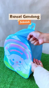 KIMI BAG RANSEL OVAL ATAS KARAKTER GENDONG ANAK LANGSUNG KIRIM GRATIS CUSTOM HANG TAG NAMA