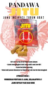 PANDAWA JITU 1 RENTENG - obat turun urat