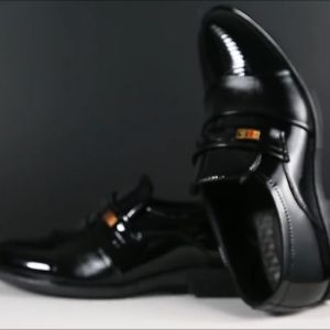 WHITBY COD（3 Days Delivery） Men Business Leather Shoes Formal Shoes Pu Office Covered Shoes Black Boots