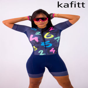 KAFITT Cycling Tight Body Suit for Riding - Summer Short Sleeve Set - Little Monkey - GEL Road Cycling Apparel