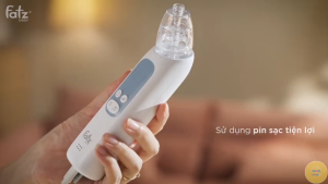 Máy Hút Mũi Cầm Tay Fatz Baby Airy 2 BC025 - 3 Cấp Độ & 3 Đầu Hút Cho Bé Từ Sơ Sinh Đến Trên 2 Tuổi