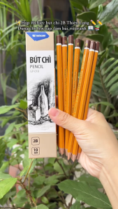 COMBO 10 BÚT Chì Thiên Long GP-018 Chính Hãng – Viết Êm Dễ Chuốt Tiện Dụng