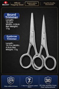 IMLUCKY | Round & Sharp Tip Safe Trimming Scissors