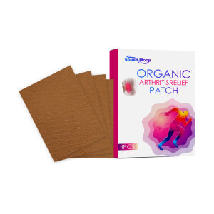 South Moon Muscle Joint Pain Relief Patch Organic Arthritis Relief Patch Arthritis Rheumatism Neuralgia Ache Sticker Body Relax Plaster Organic Arthritis Relief Patch Joints Arthritis Treatment Painkilling Sticker(4pcs）