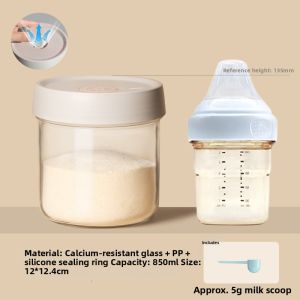 Ankou | Airtight Milk Powder Storage Can Glass