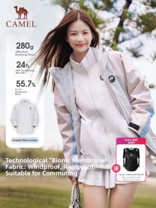Three-in-one Down-lined Jacket for Hiking