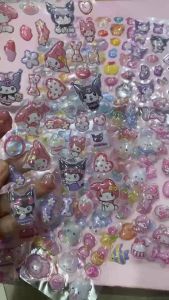 Miếng Dán Trang Trí Điện Thoại Làm Móng Sổ Tay Pha Lê Nổi Quà Tặng Sticker nổi 3D Bubble Bonbon Drop