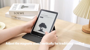 Bao Da Ốp Lưng Tách Rời Kindle Paperwhite 3/2/1 Kindle Paerwhite 4 Kindle Basic 10th. Từ Tính Xoay 360 độ