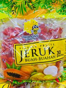30s Harmony Union Jeruk Buah-Buahan / Sengkuang / Betik / Kedondong / Mangga HALAL