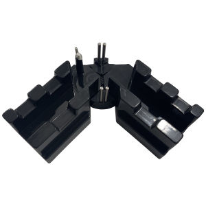 Bevel Gauge and Mitre Box 2-in-1 Mitre Measuring Cutting Tool Measure Bevels and Miter Sawing Angle Cutting Tool For Baseboards