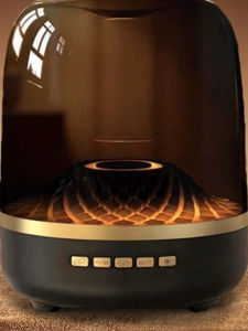 New Bluetooth Speaker Bass Cannon Manhakaton Glass 4 Wireless Desktop Computer Speaker Small Size HiFi Sound Effect TWS Function