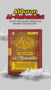 Al-Quran Al-Muhaddits A6 HC TERJEMAH Dilengkapi Tanafus dan Hadits-Hadits Pilihan Penerbit AlQosbah