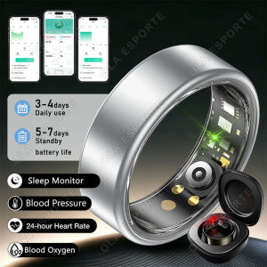 New Colorful Smart Ring Womens Health Monitoring Heart Rate Sleep Monitor Camera Control IP68 5ATM Outdoor Sports Smartring Men