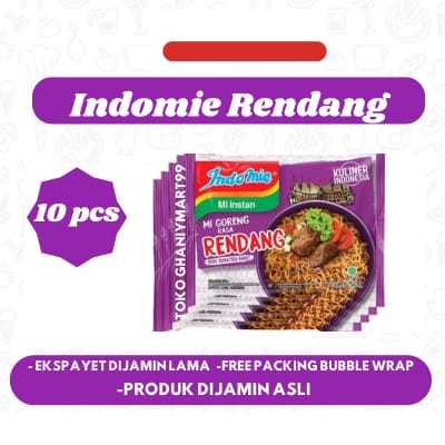 Indomie goreng rendang isi 10 bungkus | Lazada Indonesia