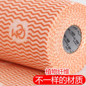 Thickened Kitchen Use Disposable Dish Towel Non-Woven Bamboo Fiber Lazy Persons Wipe Oil Resistant Household Cleaning Tool