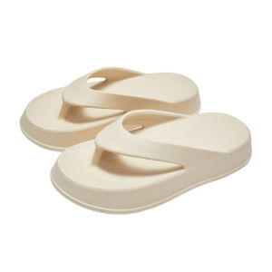 Dép Đế Dày Chống Trượt Chống Mài Mòn Mùa Hè Cho Nam Và Nữ Đi Biển Thường Ngày Đế Bằng Đế EVA Dép Xỏ Ngón Đế Xuồng