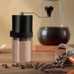 Retro Manual Coffee Grinder for Espresso Foldable Hand Coffee Home Machine Grinder Manual Coffee Bean Office Traveling Camping