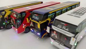Mainan Mobil Remot Kontrol RC Mobil  mobil remot control bus telolet basuri