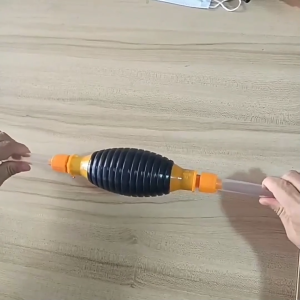 Ống Hút Xăng Dầu - Dụng Cụ Bơm Chất Lỏng Bằng Tay Bóp Khí Và Ống 2m