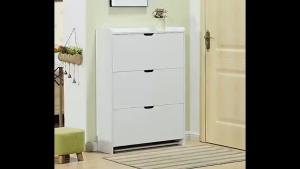 THEATT Hallway Cabinet Shoe Cabinet Flip Shoe Cabinet Special Shoe Storage Cabinet For Small Apartment（With Drawer）