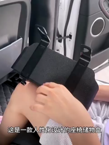 Hộp Đựng Đồ Treo Ghế Ô Tô Da PU Đa Năng Có Khay Để Cốc Giá Để Điện Thoại Hộp Đựng Giấy Móc Treo Đồ