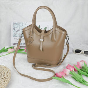 Royal Bagger Vintage Top-Handle Bags for Women Genuine Leather Crossbody Shoulder Bag Casual Bucket Handbag 1806