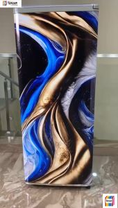 STIKER Kulkas 1 Pintu atau 2 Pintu Motif MARMER MEWAH Keren