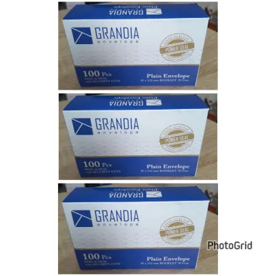 3 Pak Paket Amplop Surat Grandia /Pak Isi 100 Amplop Murah Berkualitas