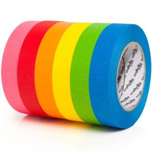 20Meters/roll Colored Masking Tape: Perfect for Classroom Labeling & Wedding Decorations