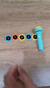 Mainan Anak Senter Proyektor / Projector Layar Edukasi Animal / Flashlight Senter Boy Girl Kado Toy