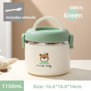 FSJP | Large Capacity Stainless Steel Insulated Lunch Box 1150ML