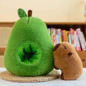 Creative Avocado Capybara Plush Toy