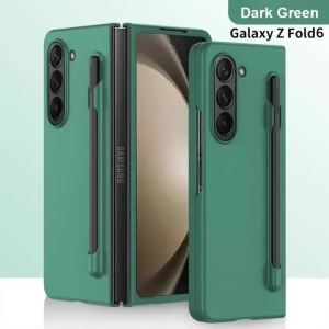 2026 Luxury Skin Feeling PC Hard Case for Samsung Galaxy Z Fold 8 Ultra Wide with S Pen Slot and Pen Ultra-thin Shockproof Cover