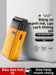 Đàn Ông Mini Điện Luffa Máy Cạo Râu Cầm Tay Đa Chức Năng Luffa Cạo Râu Sạc Có Dây Thời Gian Sử Dụng 120 Phút