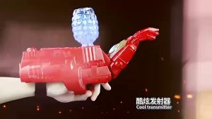 Cánh Tay Iron Man Phóng hạt nở Găng Tay Người Sắt  tặng kèm mắt kính. Quà tặng đồ chơi cho bé.