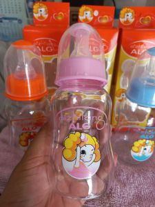 BOTOL SUSU BAYI ALG REGULERNECK STANDAR POLOS 125 ML 3 -6 BULAN 3 WARNA A8112E