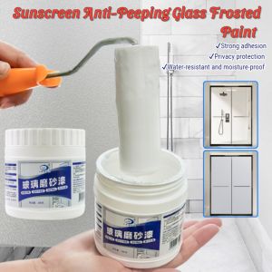 Glass Frosted Paint Sunscreen Anti-Peeping Glass Spray Waterproof Blackout Art Paint For Home Bathroom Indoor Use