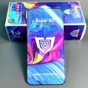 NNBILI 2 Cái 9D Bảo Vệ Toàn Diện Kính Cường Lực Bảo Vệ Màn Hình Cho iPhone Độ Nét Cao Trong Suốt Chống Trầy Xước Chống Vân Tay