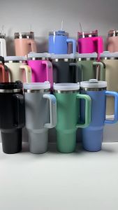 40oz Stanley Straw Tumbler Quencher H2.0 FLOWSTATE Insulated Double Wall Vacuum Flask Cup Thermal