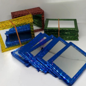 Kaca Mini Cermin Kotak 1 Lusin Untuk Kelengkapan Sajen - 12 Pcs Wajah