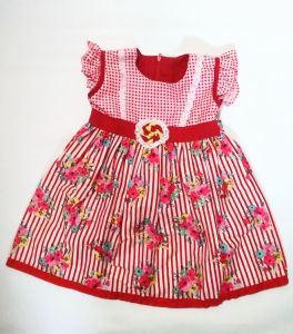 Dress baby Dress bayi Usia 6 Bulan - 2 Tahun Motif Bunga