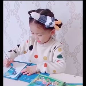 Magic Water Book สมุดระบายสี ด้วยน้ำเปล่า สีระบายน้ำ สมุดฝึกวาดภาพระบายสี ระบายซ้ำได้ มีหลายแบบ