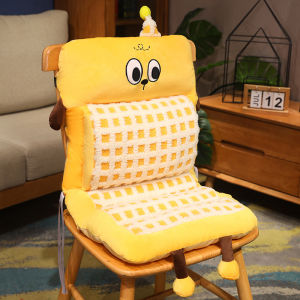 Dopamine Lazy Seat Cushion Backrest Integrated Office Sitting Waist Protection Chair Dormitory Student Butt Pad Chair