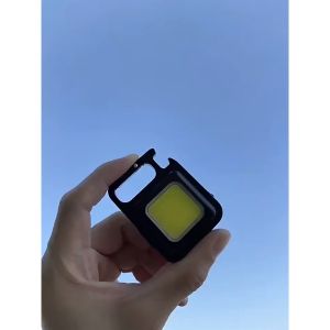 Móc khóa đèn led mini đèn pin mini siêu sáng COB Lumens đa năng chống nước sạc usb Galit