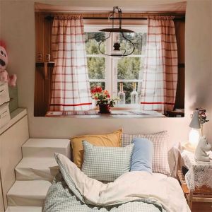 VIKAMA Rustic Style Tapestry Ins Scandinavian Style Bedroom Living Room Wall Decoration Tapestry Home Room Decoration