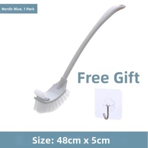 Soft Long Handle No-Dead-Corner Toilet Brush