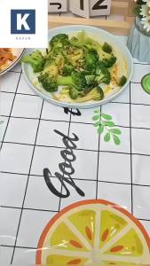 K.100pcs Disposable fresh-keeping bowl cover Food preservation film dust cover Kitchen plastic wrap cling film Preservation cover