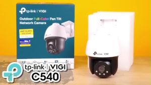 TP-LINK รุ่น VIGI C540 กล้องวงจรปิดความละเอียด 4 ล้านพิกเซล ภาพสีตลอด 24 ชม. ปรับหมุนได้ 350 องศา